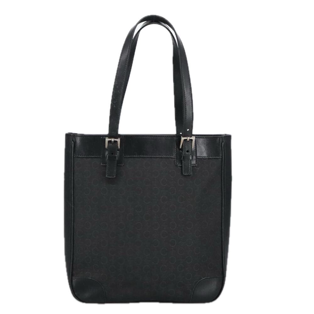 Celine C Macadam Canvas Shoulder Bag Black - image 2